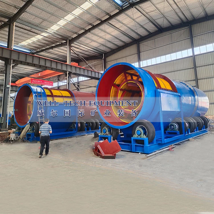 Rotary scrubber 4