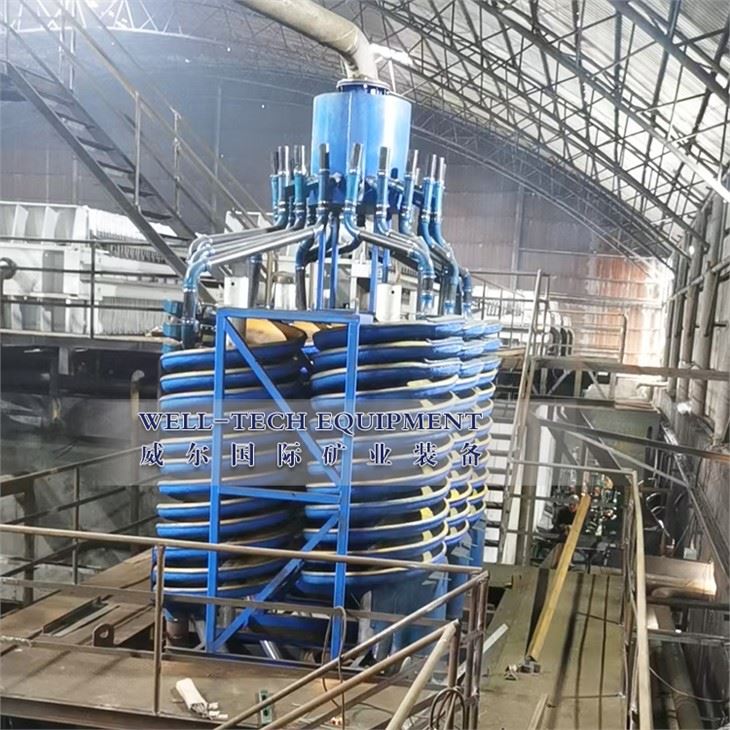 paint Polyurethane spiral concentrator