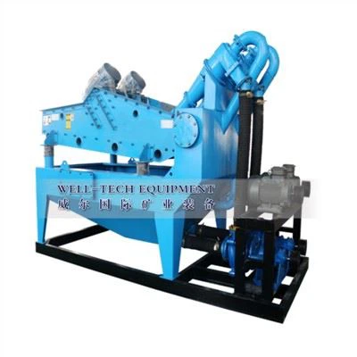 Machine de récupération de sable fin
