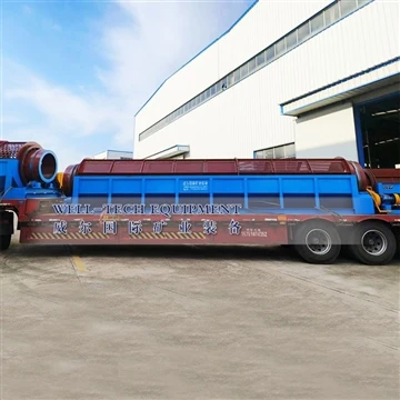 Écran de trommel pour le projet de scories de l'usine de scories